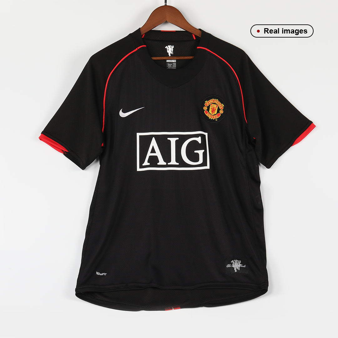 Koszulka piłkarska retro Manchester United 2007/08 wyjazdowa - Kibula