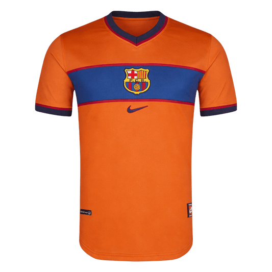 Koszulka piłkarska retro FC Barcelona 1998/99 trzecia - Kibula