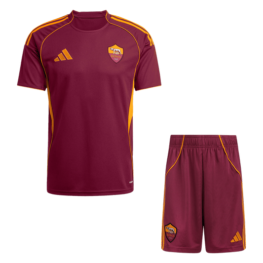 Męski zestaw piłkarski AS Roma 2025/26 domowy
