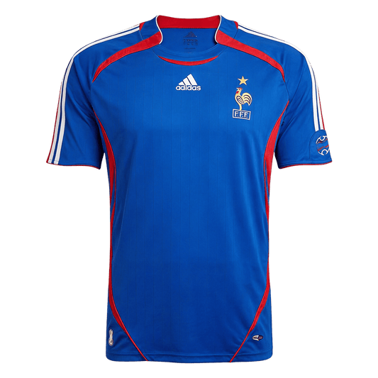 Koszulka piłkarska retro Francja Mundial 2006 domowa
