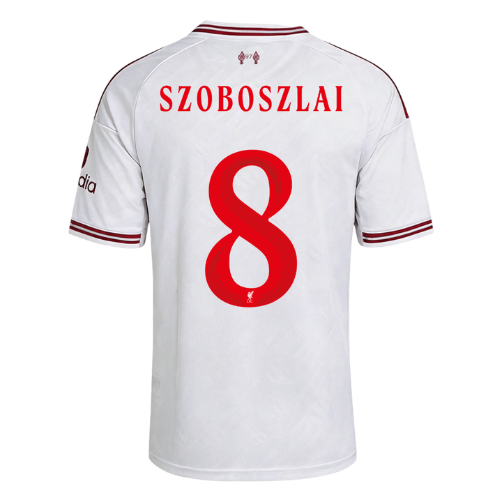 Koszulka piłkarska Liverpool UCL 2026/27 wyjazdowa SZOBOSZLAI #8