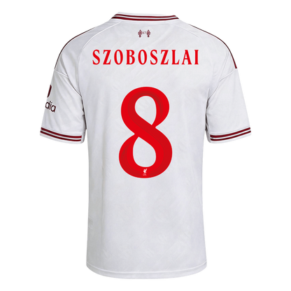 Koszulka piłkarska Liverpool UCL 2026/27 wyjazdowa SZOBOSZLAI #8