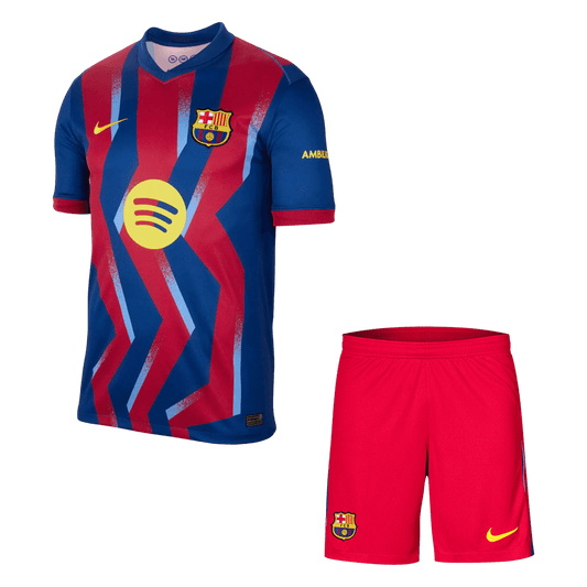 Męski zestaw piłkarski FC Barcelona 2025/26 czwarty - Kibula