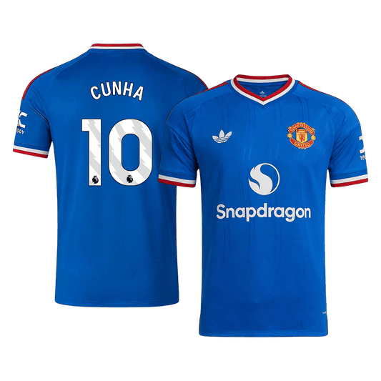 Koszulka piłkarska Manchester United 2026/27 wyjazdowa CUNHA #10