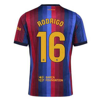 Koszulka piłkarska FC Barcelona 2026/27 domowa RODRIGO #16