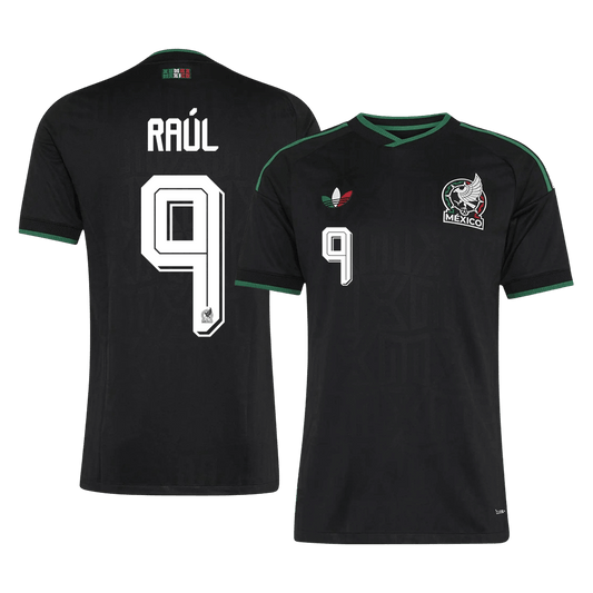 Koszulka piłkarska w wersji zawodniczej Meksyk Mundial 2026 trzecia RAÚL #9