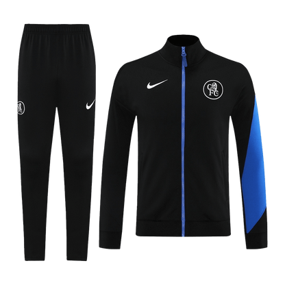 Męski dres treningowy Chelsea 2025/26 czarny - Kibula