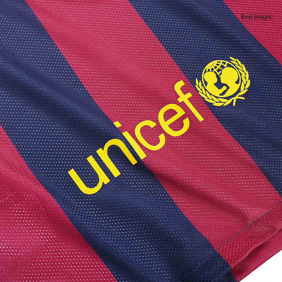 Koszulka piłkarska retro FC Barcelona 2014/15 domowa NEYMAR JR #11 - Kibula