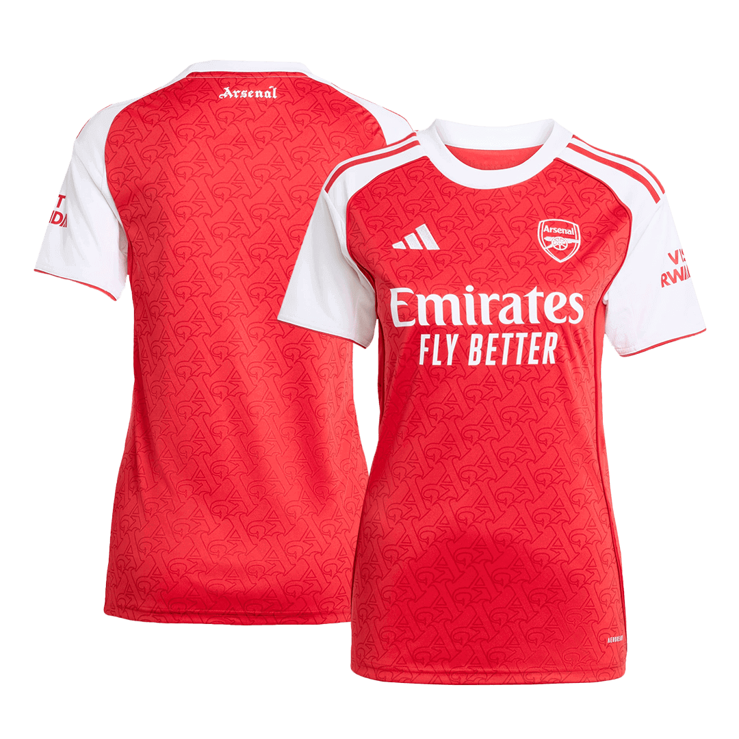 Damska koszulka piłkarska Arsenal 2025/26 domowa - Kibula