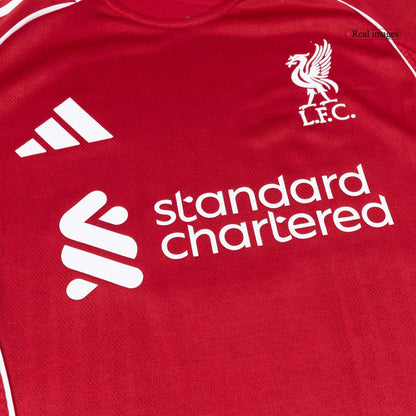 Koszulka piłkarska w wersji zawodniczej Liverpool 2025/26 domowa