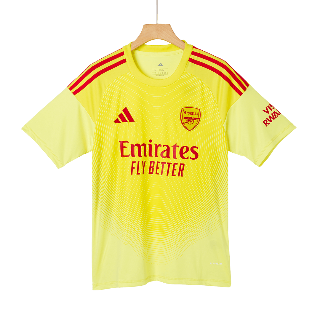 Koszulka piłkarska bramkarska Arsenal 2025/26 żółta - Kibula