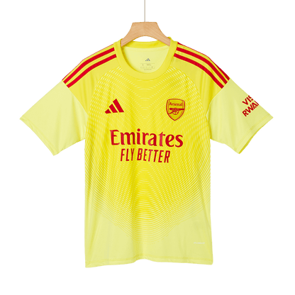 Koszulka piłkarska bramkarska Arsenal 2025/26 żółta - Kibula
