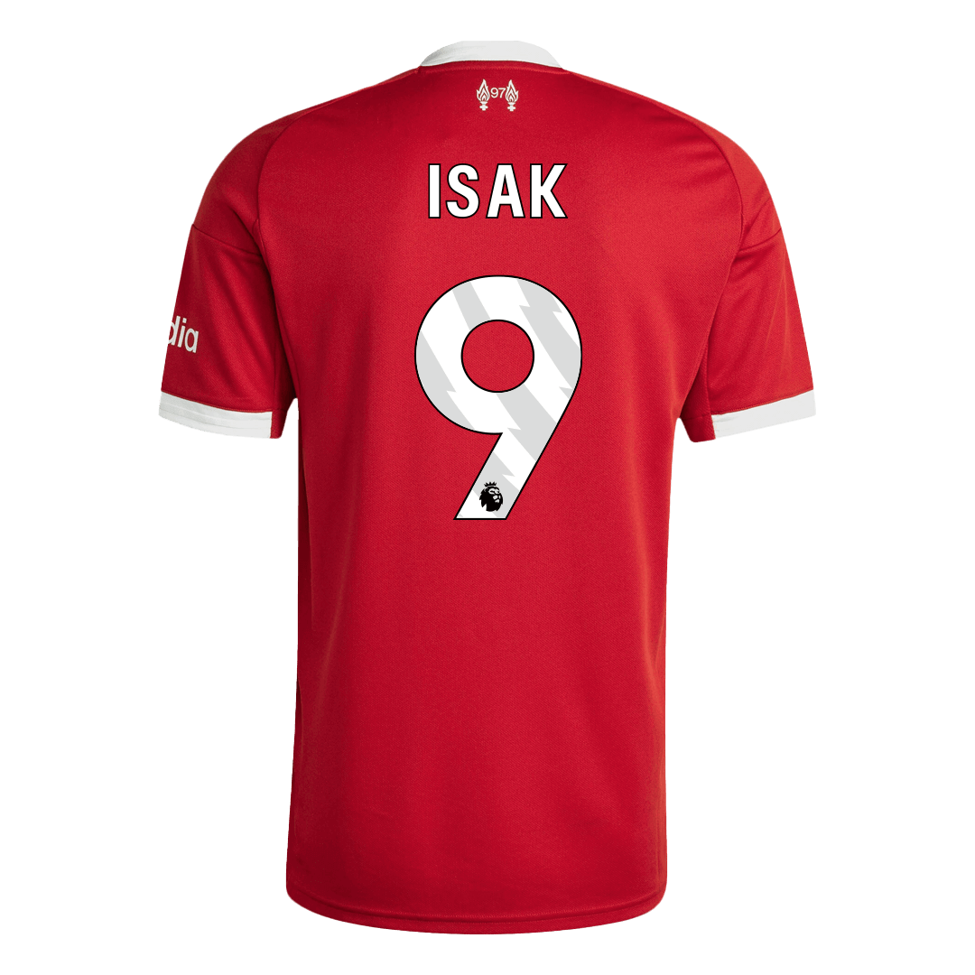 Koszulka piłkarska Liverpool 2025/26 domowa ISAK #9