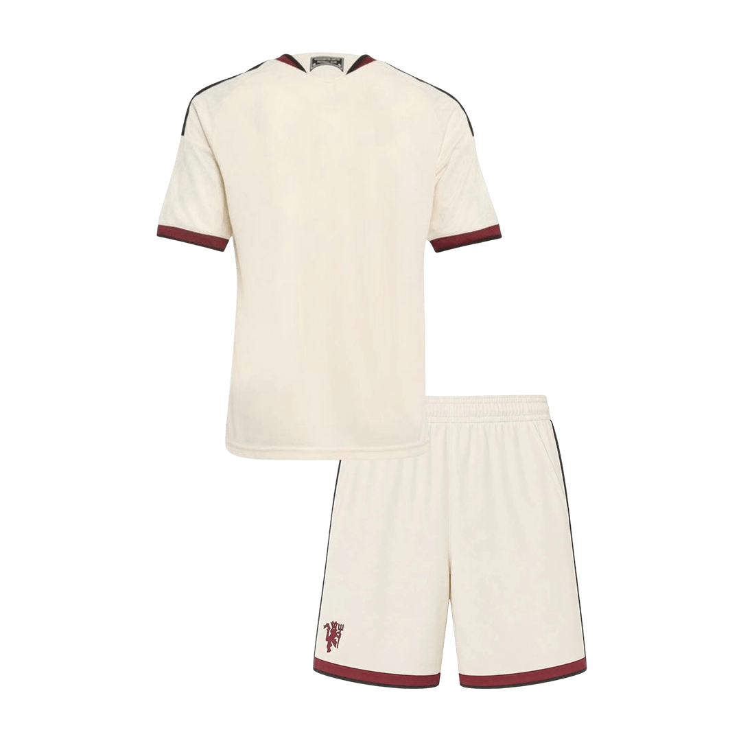 Dziecięcy zestaw piłkarski Manchester United 2026/27 trzeci