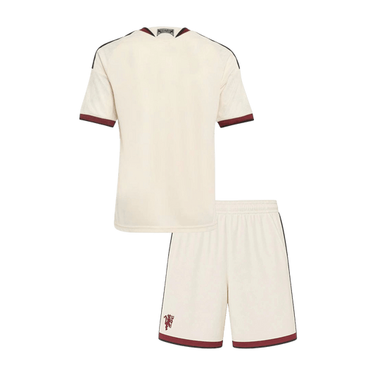 Dziecięcy zestaw piłkarski Manchester United 2026/27 trzeci