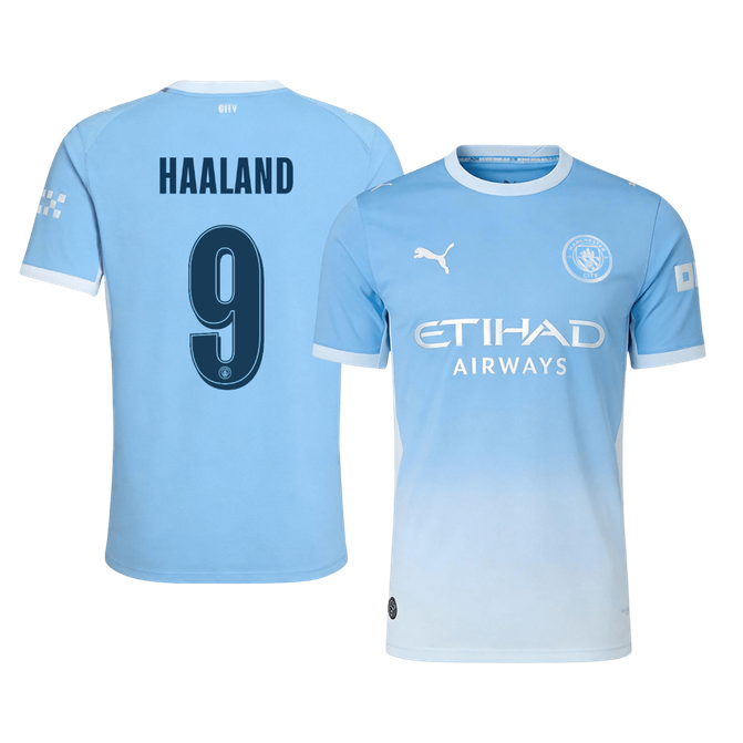 Koszulka piłkarska w wersji zawodniczej Manchester City UCL 2026/27 domowa HAALAND #9