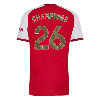 Koszulka piłkarska w wersji zawodniczej Arsenal 2026/27 domowa CHAMPIONS CHAMPIONS #26 - Kibula