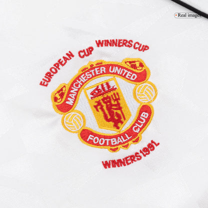 Koszulka piłkarska retro Manchester United 1991 wyjazdowa