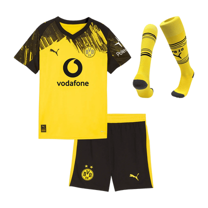 Dziecięcy pełny zestaw piłkarski Borussia Dortmund 2025/26 domowy