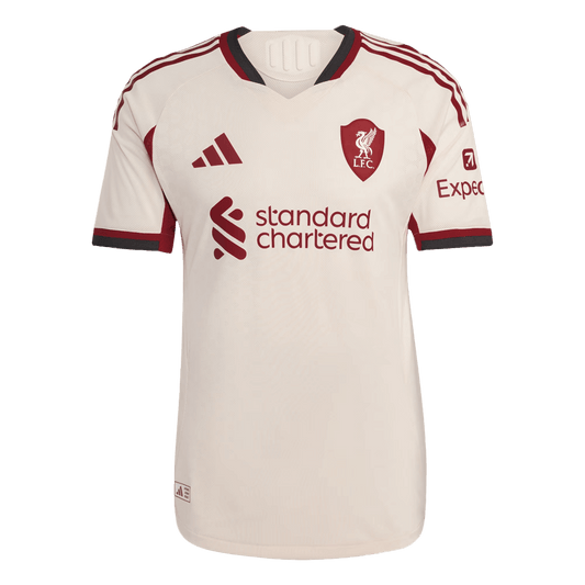Koszulka piłkarska w wersji zawodniczej Liverpool 2025/26 wyjazdowa