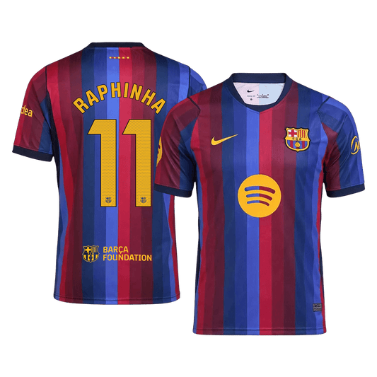 Koszulka piłkarska FC Barcelona 2026/27 domowa RAPHINHA #11 - Kibula