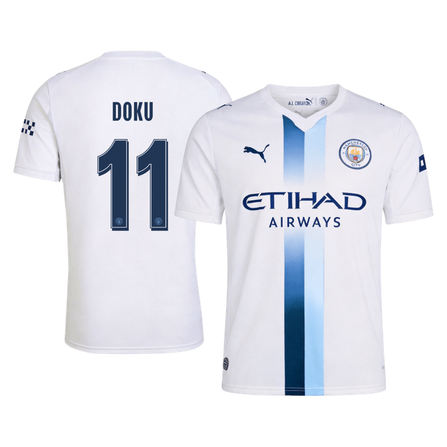 Koszulka piłkarska Manchester City UCL 2026/27 trzecia DOKU #11