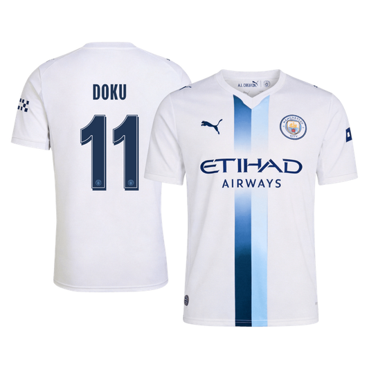 Koszulka piłkarska Manchester City UCL 2026/27 trzecia DOKU #11