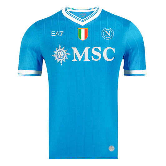 Koszulka piłkarska w wersji zawodniczej Napoli 2025/26 domowa