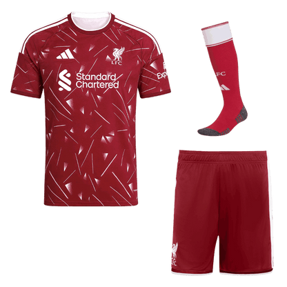 Męski pełny zestaw piłkarski Liverpool 2026/27 domowa [Premium]