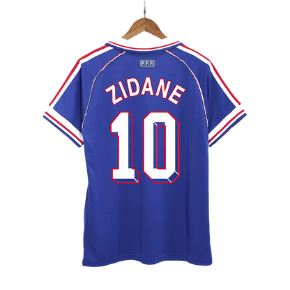 Koszulka piłkarska retro Francja Mundial 1998 domowa ZIDANE #10