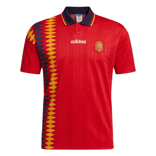 Koszulka piłkarska retro Hiszpania 1994 domowa