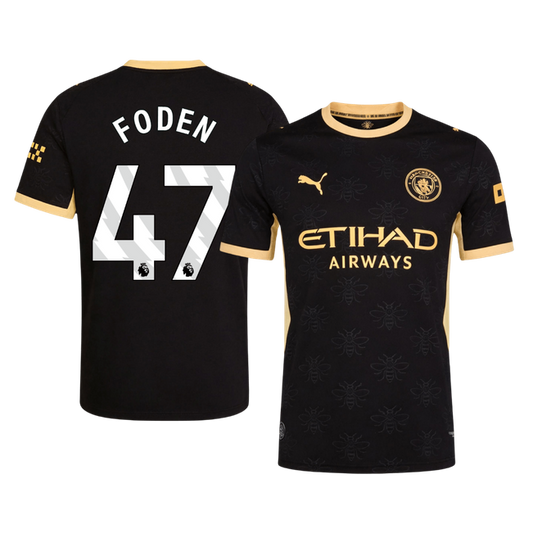 Koszulka piłkarska w wersji zawodniczej Manchester City 2026/27 wyjazdowa FODEN #47