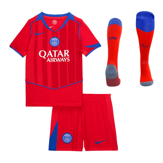 Dziecięcy pełny zestaw piłkarski PSG 2025/26 trzeci