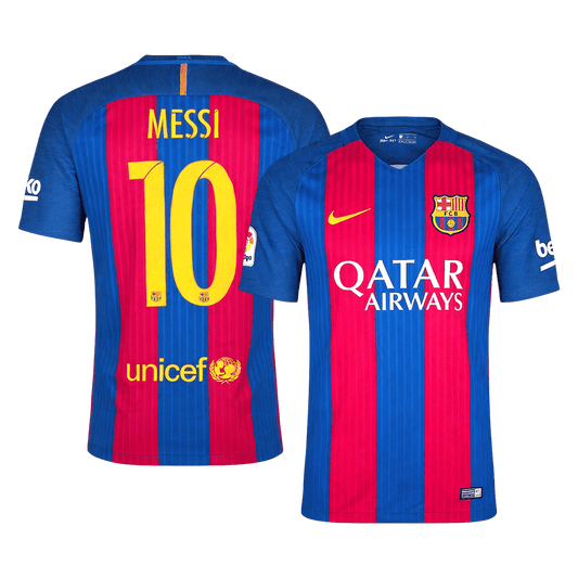 Koszulka piłkarska retro FC Barcelona 2016/17 domowa MESSI #10 - Kibula