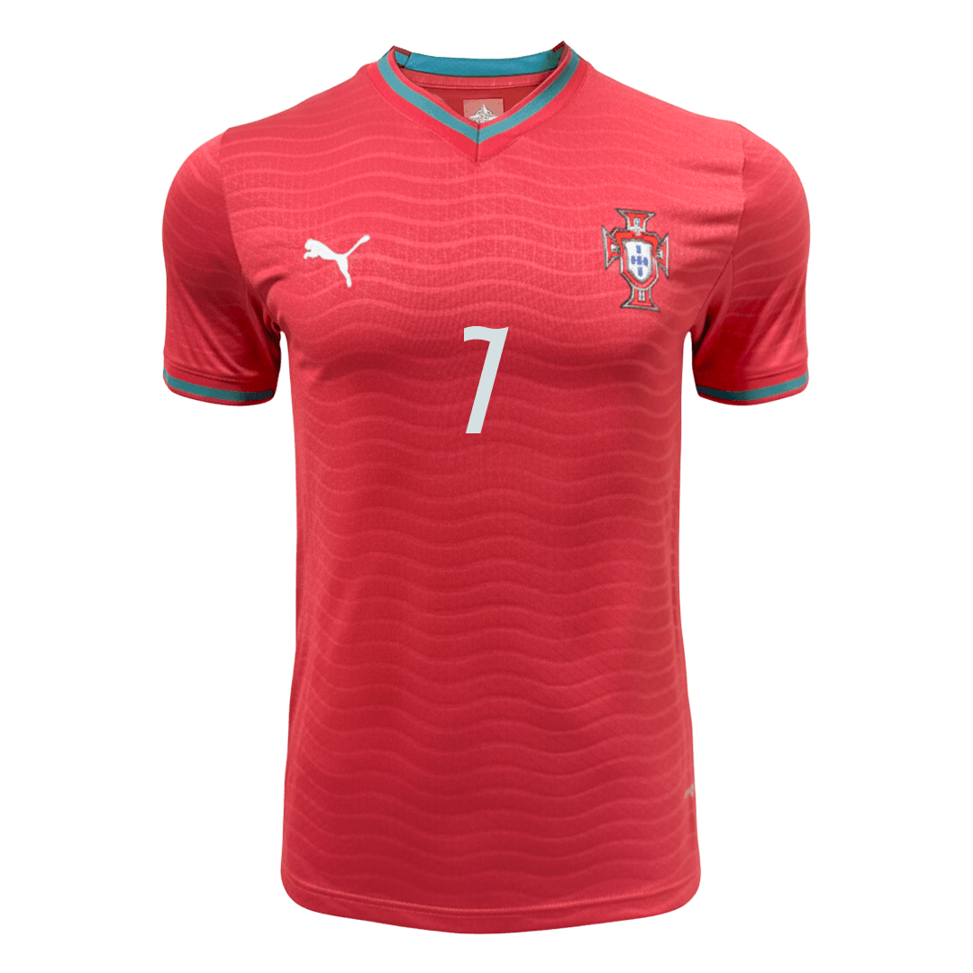 Koszulka piłkarska w wersji zawodniczej Portugalia Mundial 2026 domowa RONALDO #7