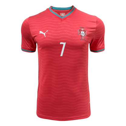 Koszulka piłkarska w wersji zawodniczej Portugalia Mundial 2026 domowa RONALDO #7