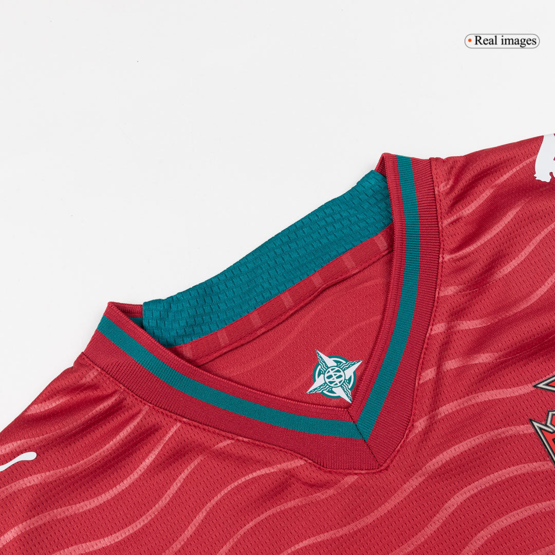 Dziecięcy zestaw piłkarski Portugalia Mundial 2026 domowy RONALDO #7