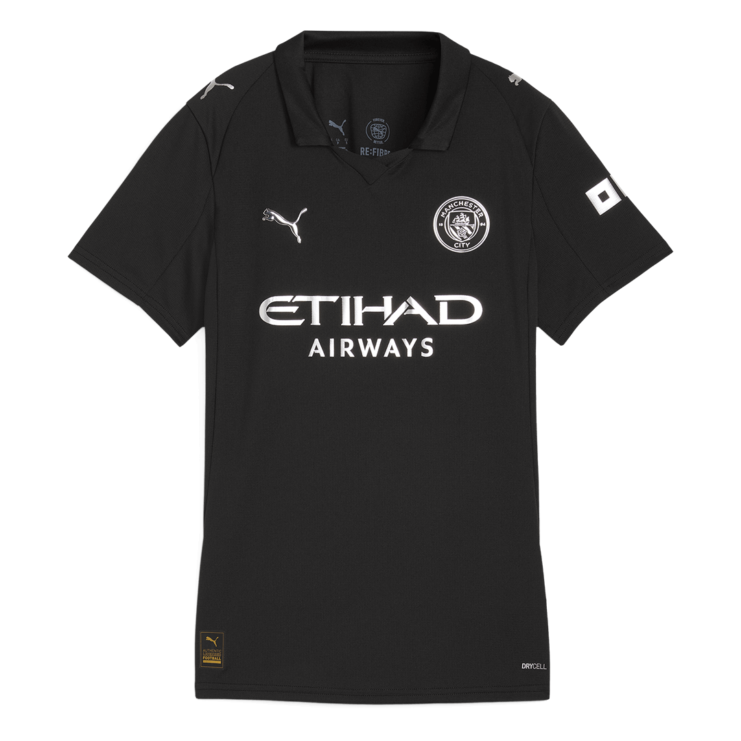 Damska koszulka piłkarska Manchester City 2025/26 wyjazdowa