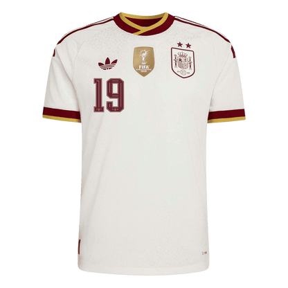 Koszulka piłkarska w wersji zawodniczej Hiszpania Mundial 2026 wyjazdowa Champion Edition LAMINE YAMAL #19