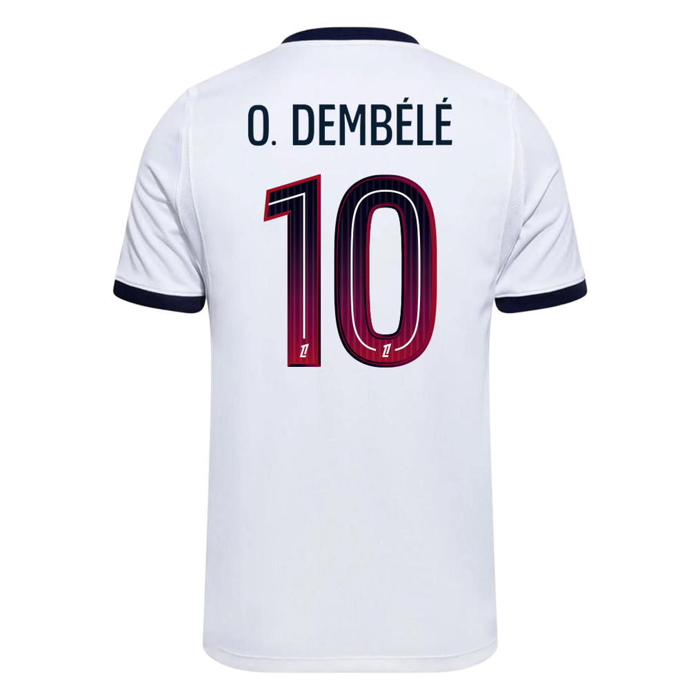 Koszulka piłkarska PSG 2026/27 wyjazdowa O. DEMBÉLÉ #10