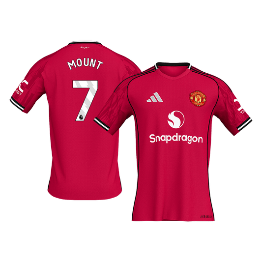Koszulka piłkarska Manchester United 2025/26 domowa MOUNT #7