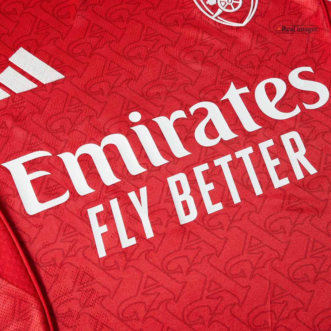 Koszulka piłkarska w wersji zawodniczej Arsenal 2025/26 domowa - Kibula