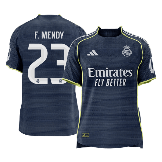 Koszulka piłkarska w wersji zawodniczej Real Madryt 2025/26 wyjazdowa F.MENDY #23