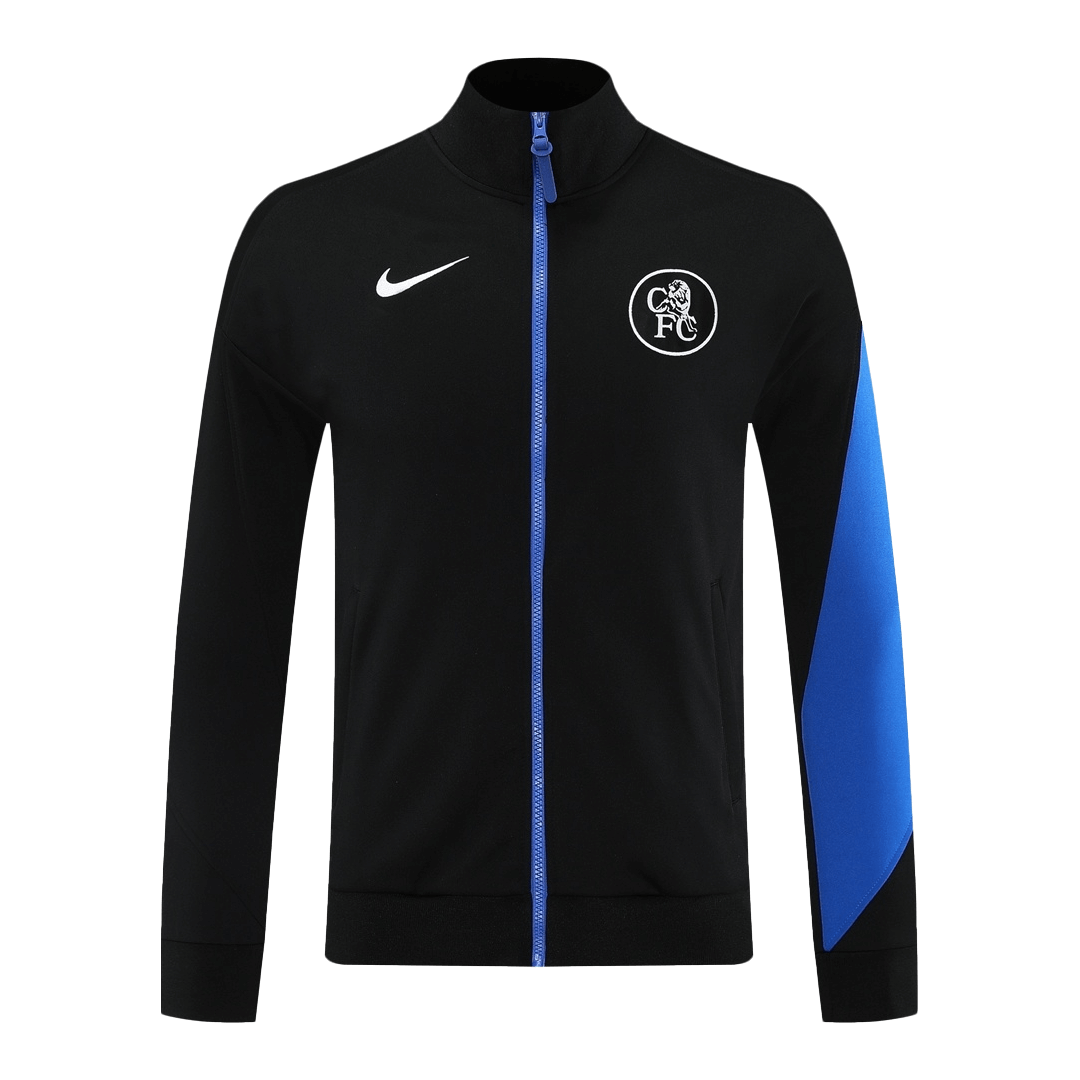 Męski dres treningowy Chelsea 2025/26 czarny - Kibula
