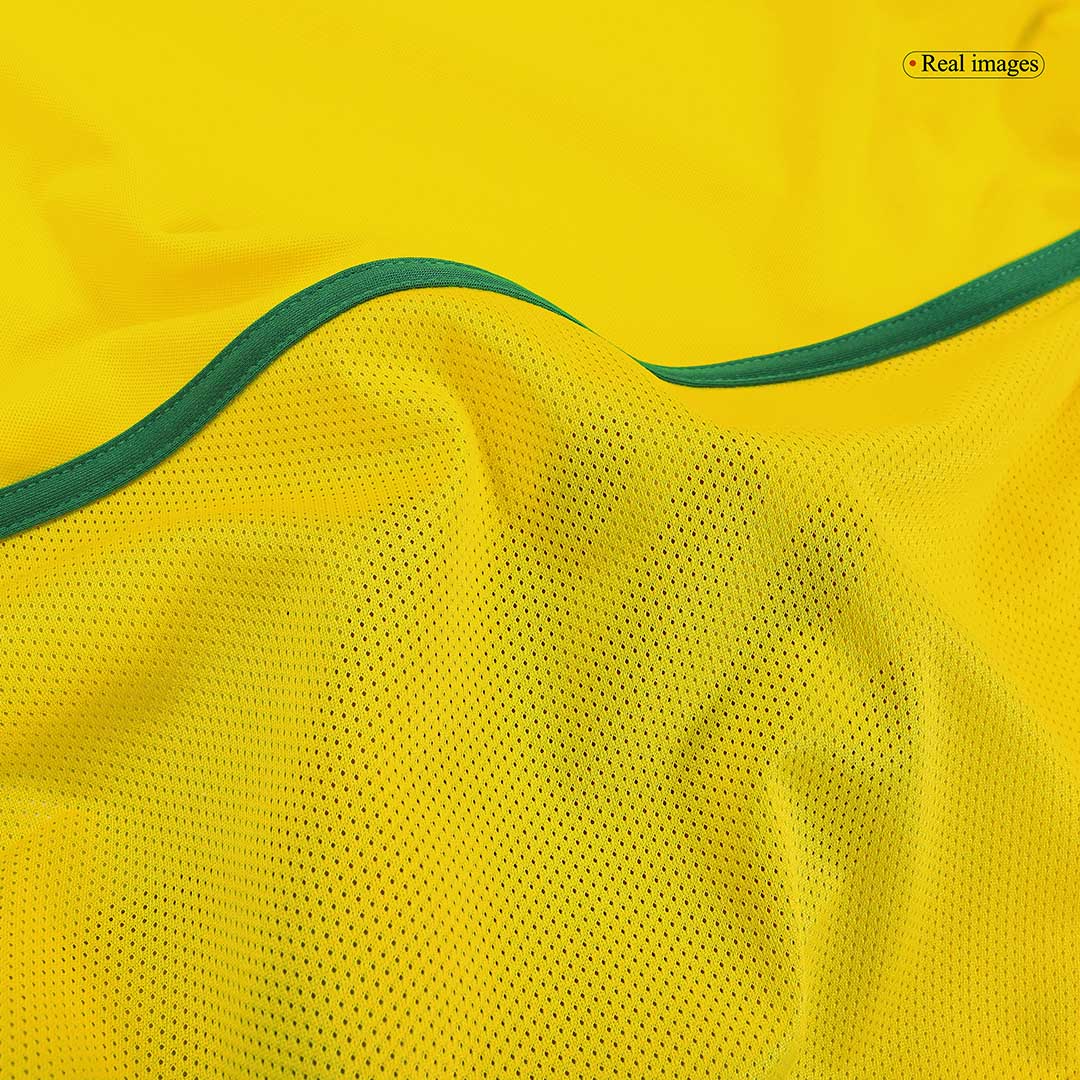 Koszulka piłkarska retro Brazylia 2002/03 domowa