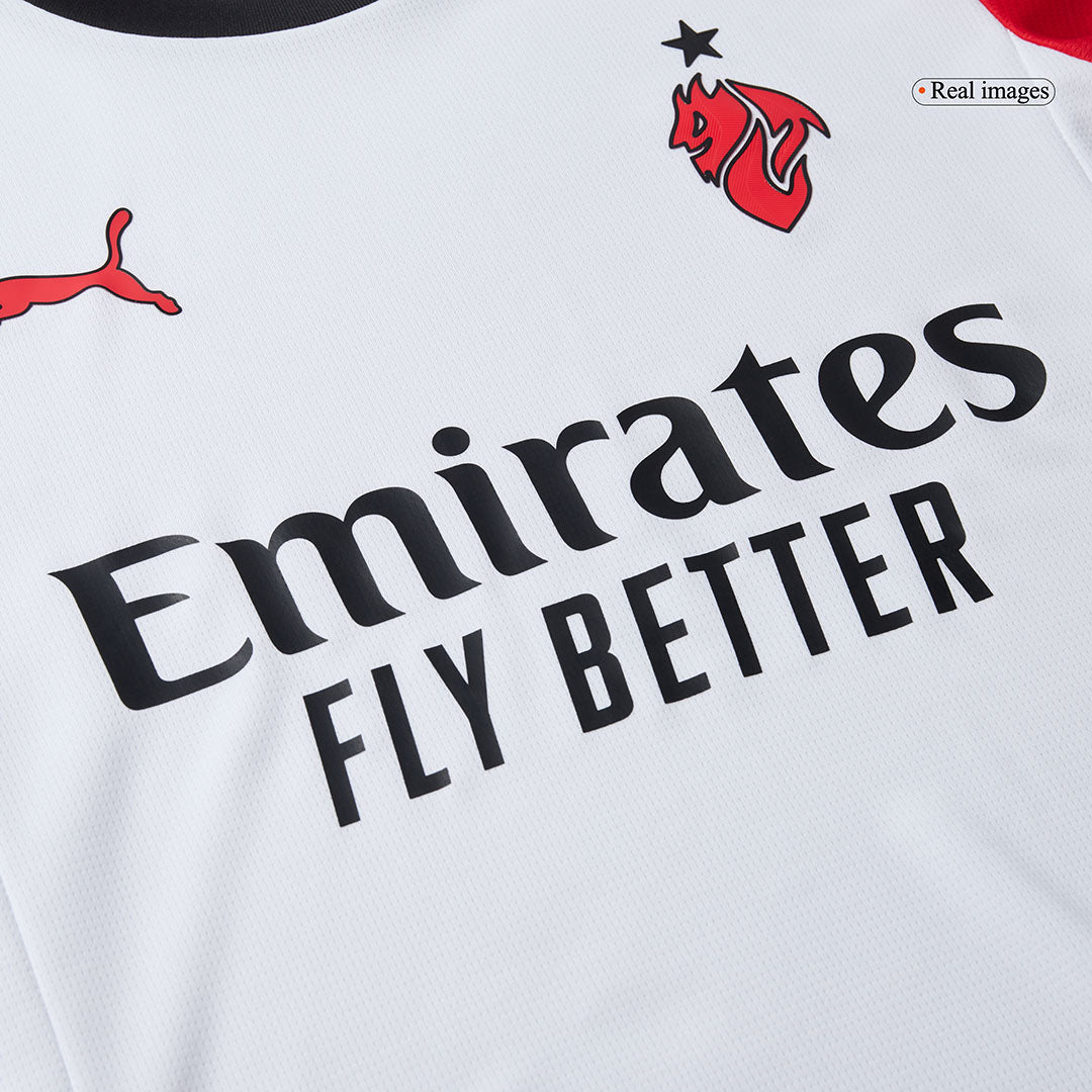 Męski zestaw piłkarski AC Milan 2025/26 wyjazdowy - Kibula