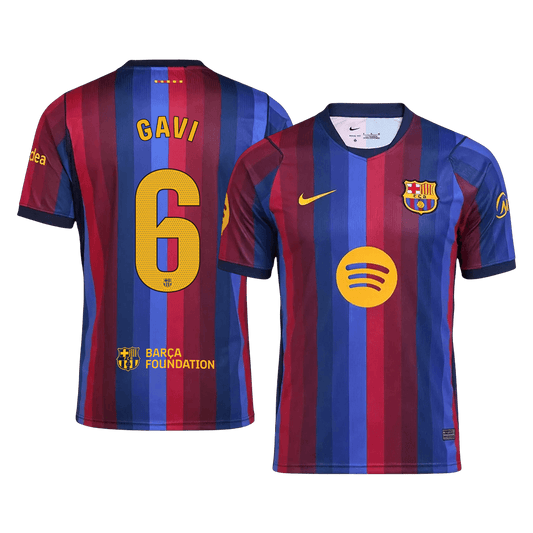 Koszulka piłkarska FC Barcelona 2026/27 domowa GAVI #6 - Kibula