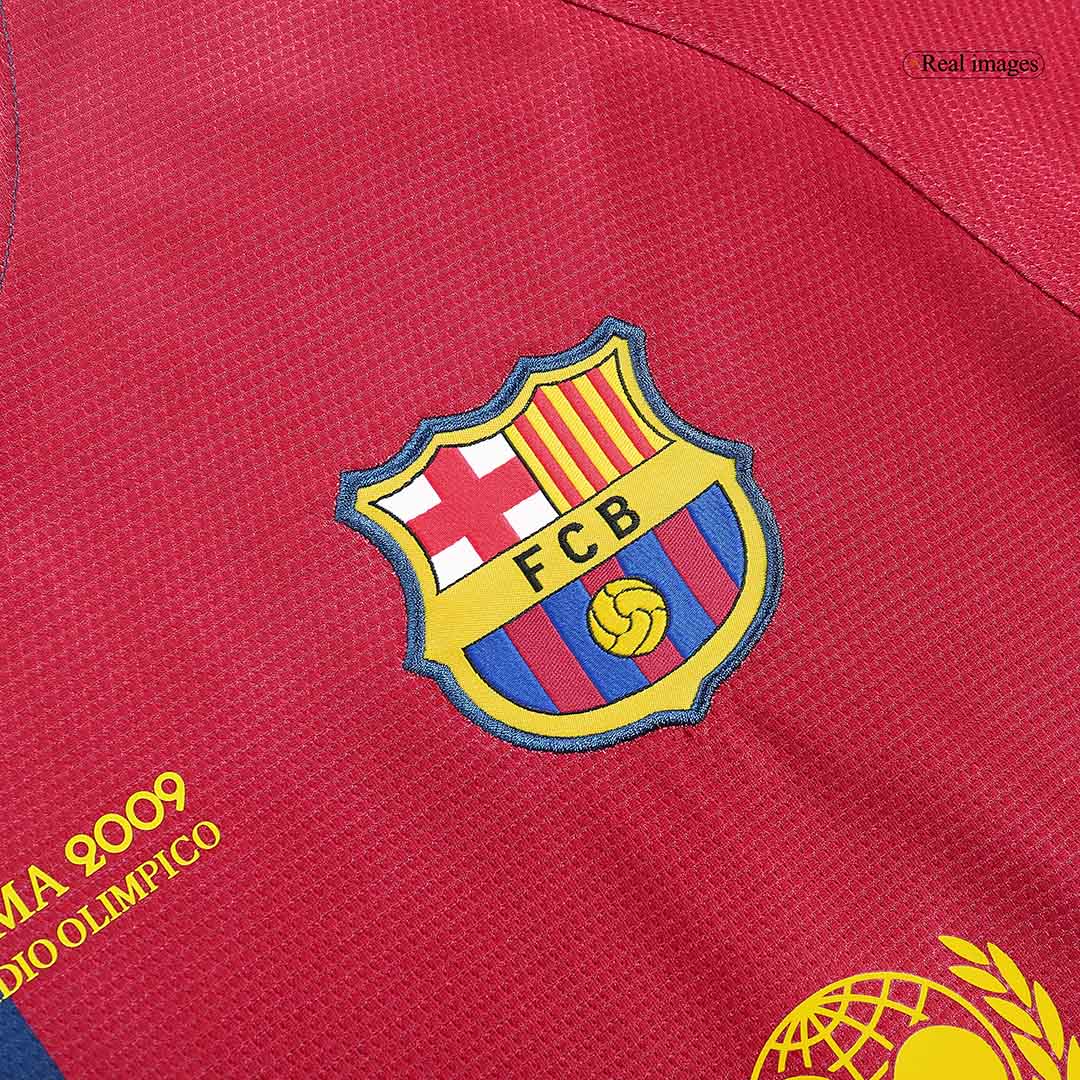 Koszulka piłkarska retro FC Barcelona UCL Final UCL 2008/09 domowa A.INIESTA #8 - Kibula