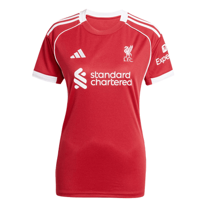 Damska koszulka piłkarska Liverpool 2025/26 domowa