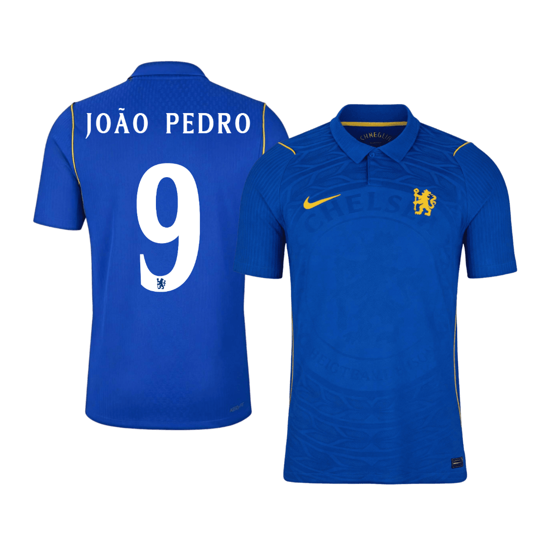 Koszulka piłkarska w wersji zawodniczej Chelsea UCL 2026/27 domowa JOÃO PEDRO #9
